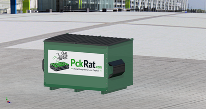 Ship-Flat Front Load Dumpster